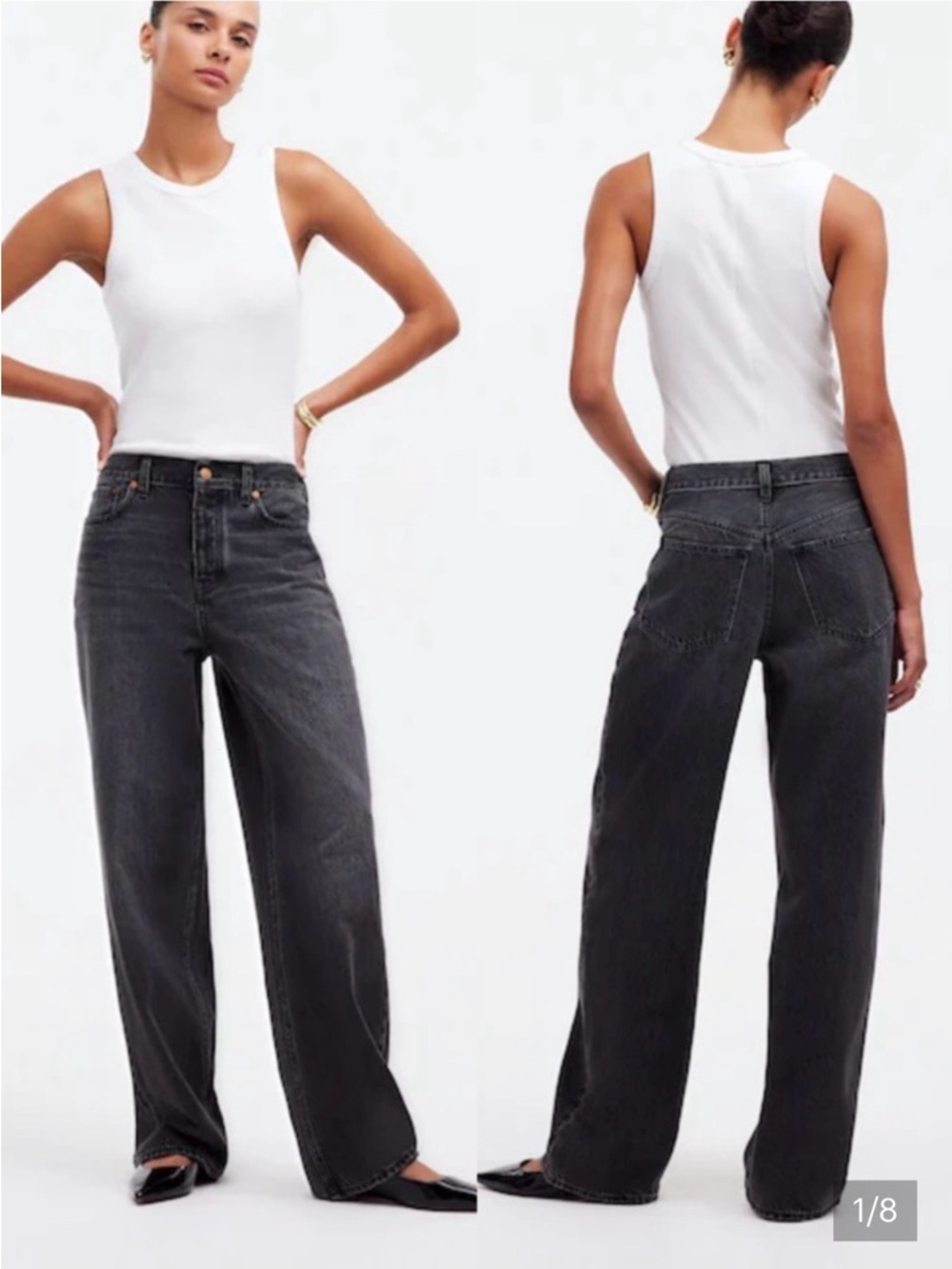 Madewell low slung baggy jeans